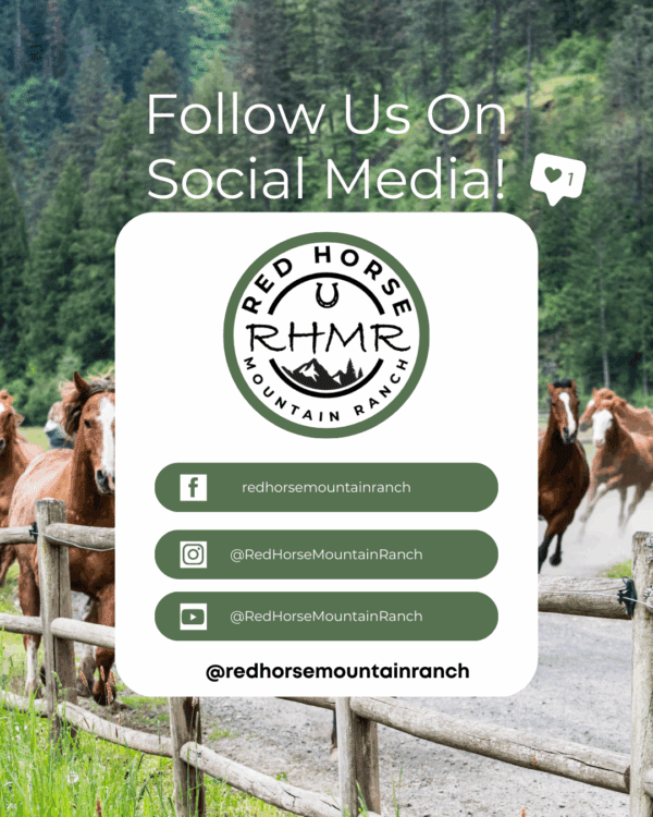 Follow Red Horse on Social Media